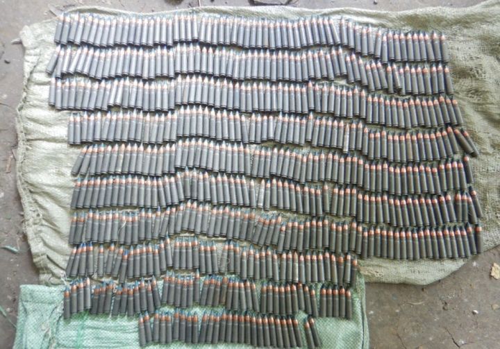 В одном из районов ЛНР спецслужбы обнаружили более 10 тысяч боеприпасов ВСУ