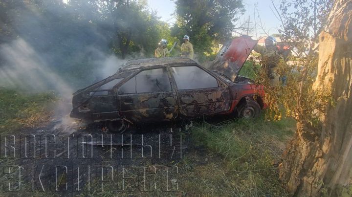 Три пожара за неделю произошло в Свердловске: сгорела Skoda Octavia