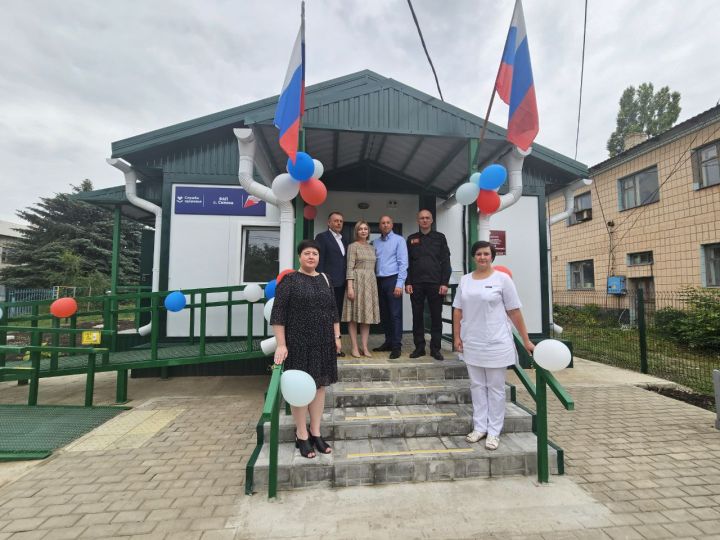 В Славяносербском районе открылся модульный фельдшерско-акушерский пункт