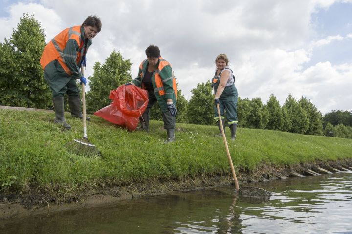 Чистый Луганск: экологи продолжают расчищать водоёмы в столице ЛНР