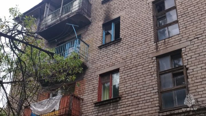 В Алчевске на пожаре спасли 10-летнего мальчика