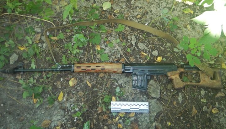 У жителя одного из городов ЛНР изъяли винтовку и более 40 боеприпасов