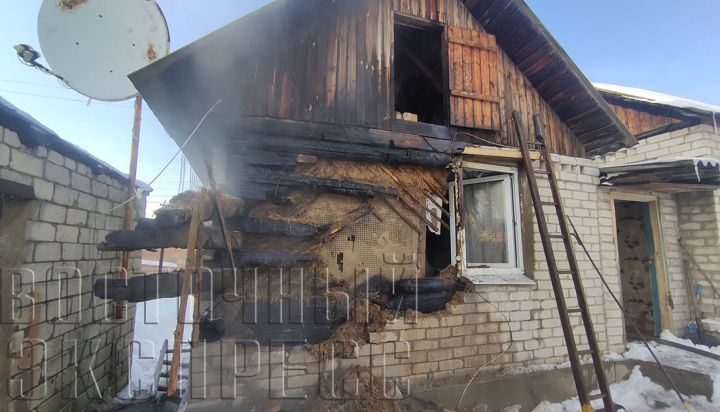 В Свердловске на пожаре в летней кухне погибли домашние животные