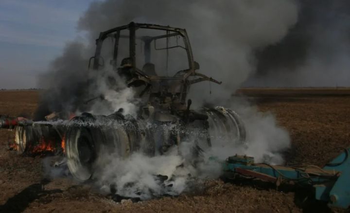 Тракторист подорвался на противотанковой мине в одном из посёлков ЛНР