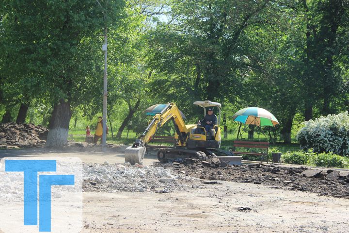 Парк «Молодой гвардии» в Краснодоне закрыт на ремонт
