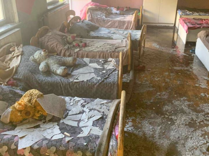 В ЛНР горел детский реабилитационный центр: уничтожена часть здания, детей эвакуировали