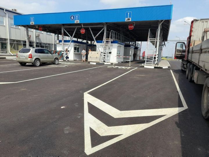 Завершился ремонт дороги на КПП на админгранице Белгородской области с ЛНР