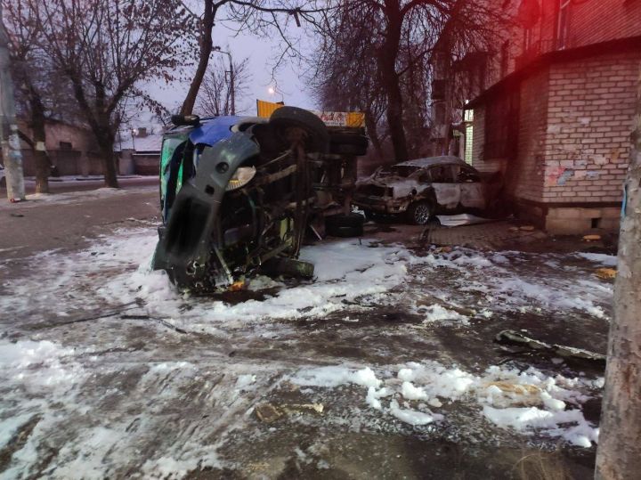 Смертельное ДТП произошло в ЛНР: 21-летний водитель сгорел в собственном авто