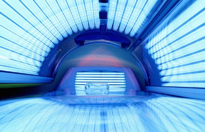 В Луганске сгорел солярий