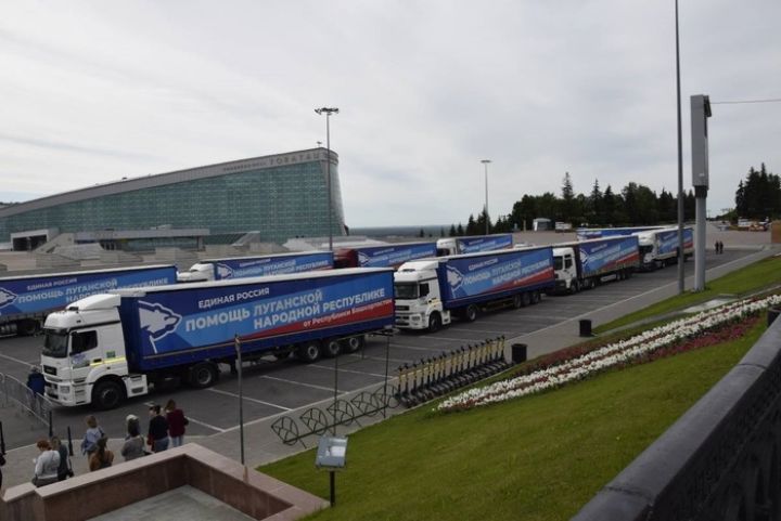 Башкортостан отправил в ЛНР стройматериалы для ремонта школы в Петровском