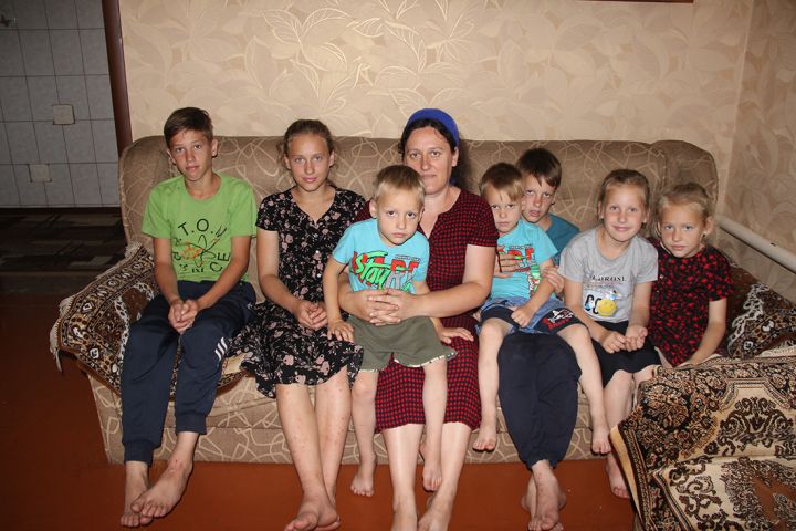Одиннадцать детей – богатство  семьи Сарафановых из Краснодона