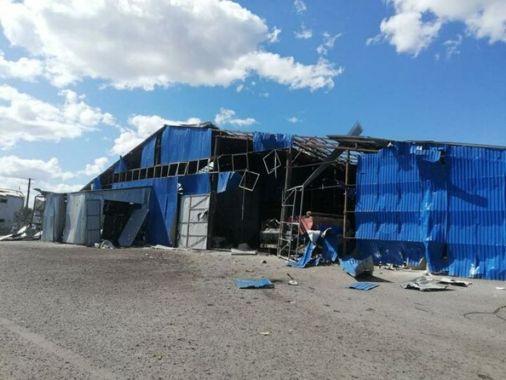 ВСУ уничтожили ангар в Кременском районе