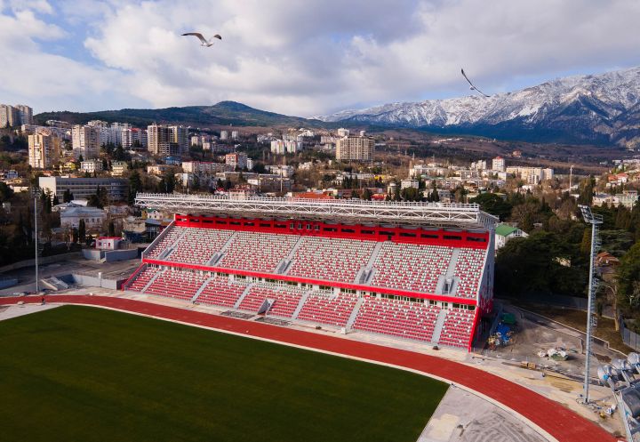 В Ялте реконструировали главный стадион Южного берега Крыма