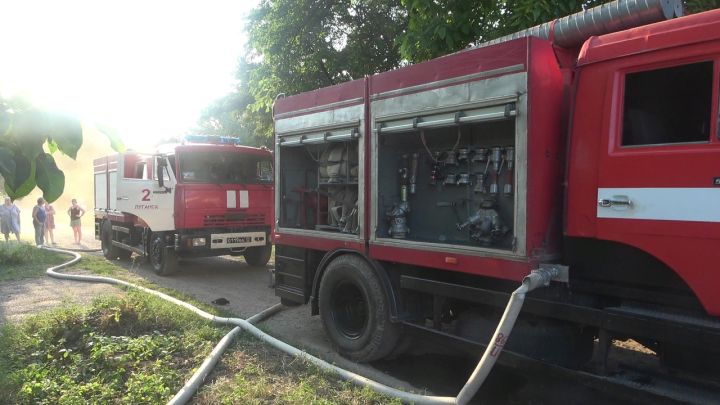 Луганчанин пострадал при пожаре