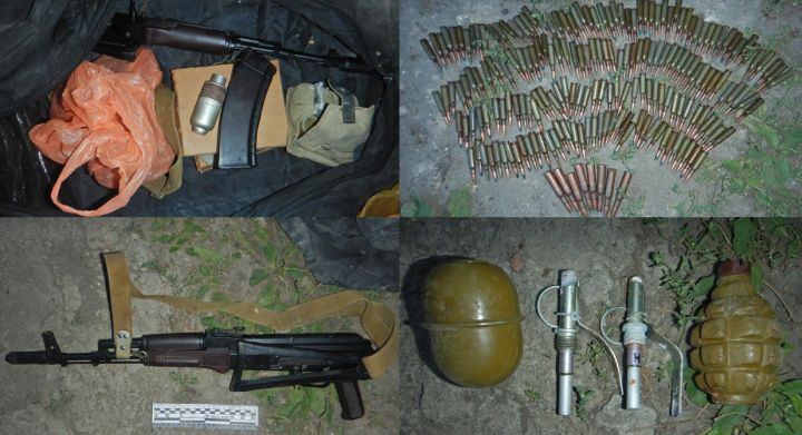 Оружие и боеприпасы найдены в Стаханове