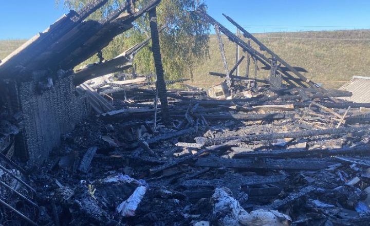 В Станице Луганской ликвидировали масштабный пожар