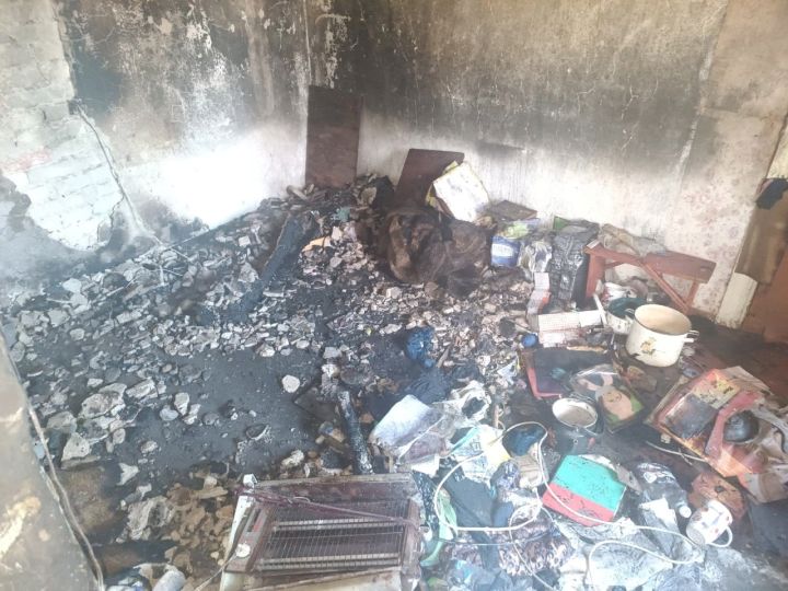 Пенсионерка пострадала на пожаре в Ровеньках