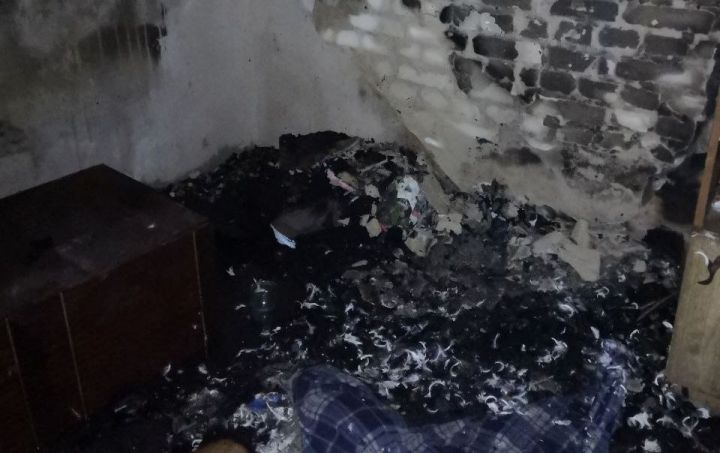 В Луганске горел многоэтажный дом: жильцов эвакуировали