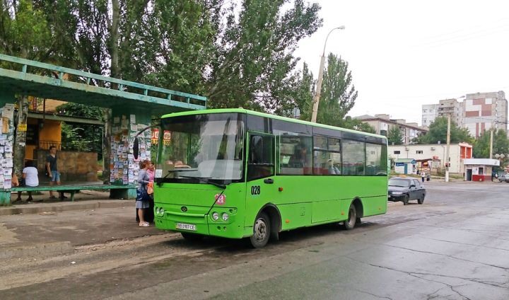 График движения автобусов Станично-Луганского направления