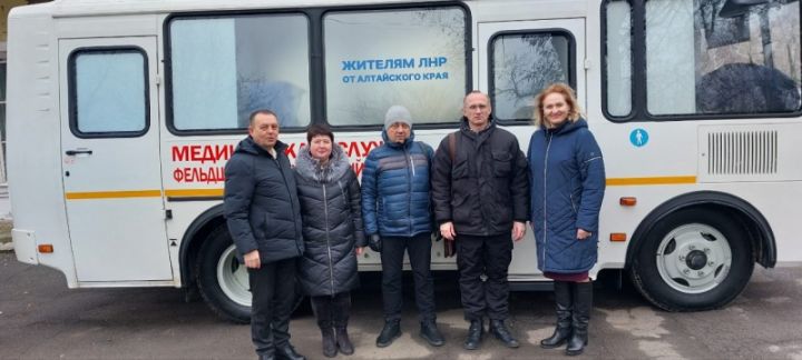 Передвижной фельдшерско-акушерский пункт появился в Славяносербском районе