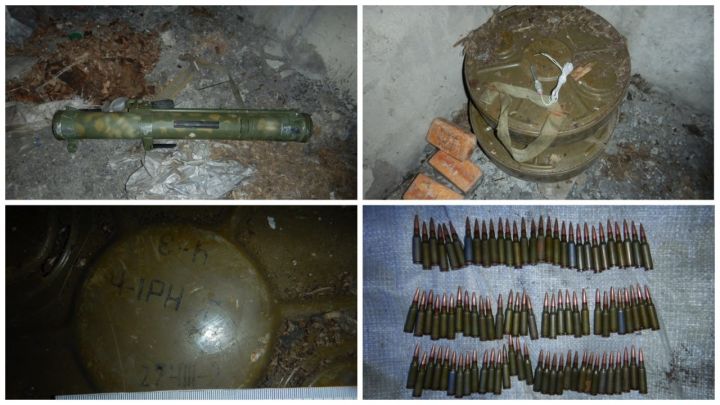 В двух населённых пунктах ЛНР обнаружили склады с боеприпасами