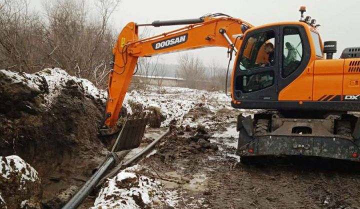 Ремонт коммуникаций Краснодона и района продолжается